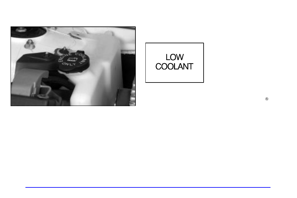 Checking coolant, Adding coolant | Pontiac Grand Prix 2001 User Manual | Page 290 / 373