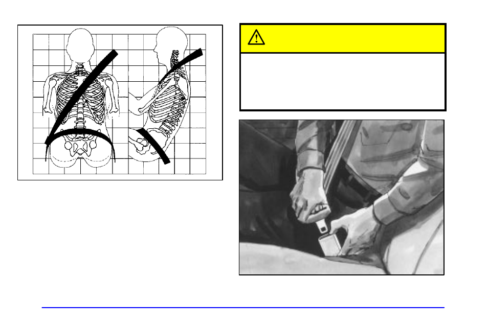Caution | Pontiac Grand Prix 2001 User Manual | Page 42 / 373