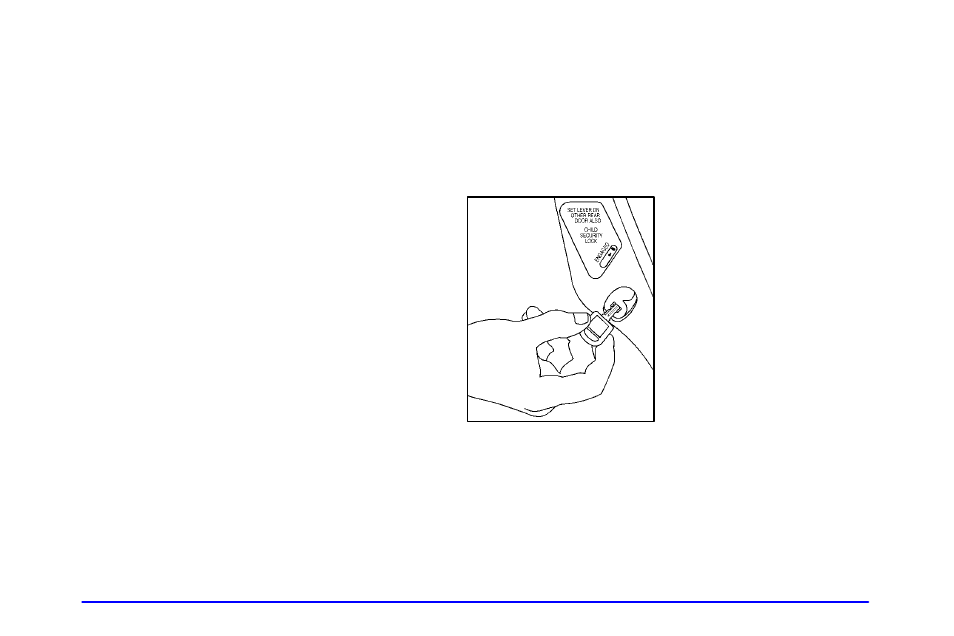 Automatic door locks, Rear door security locks (4-door models) | Pontiac Grand Prix 2001 User Manual | Page 77 / 373