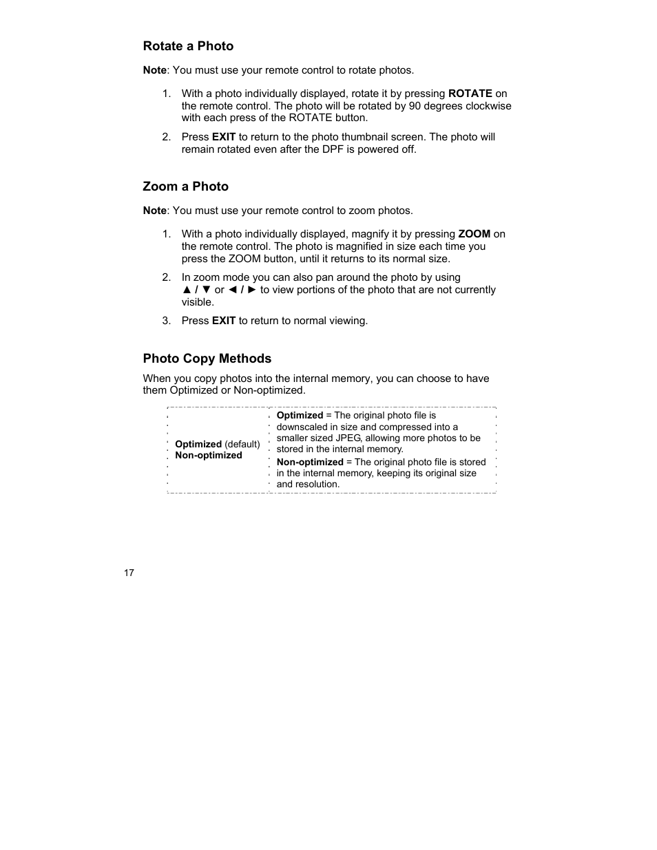 Pandigital UGPI7000W01 User Manual | Page 17 / 42