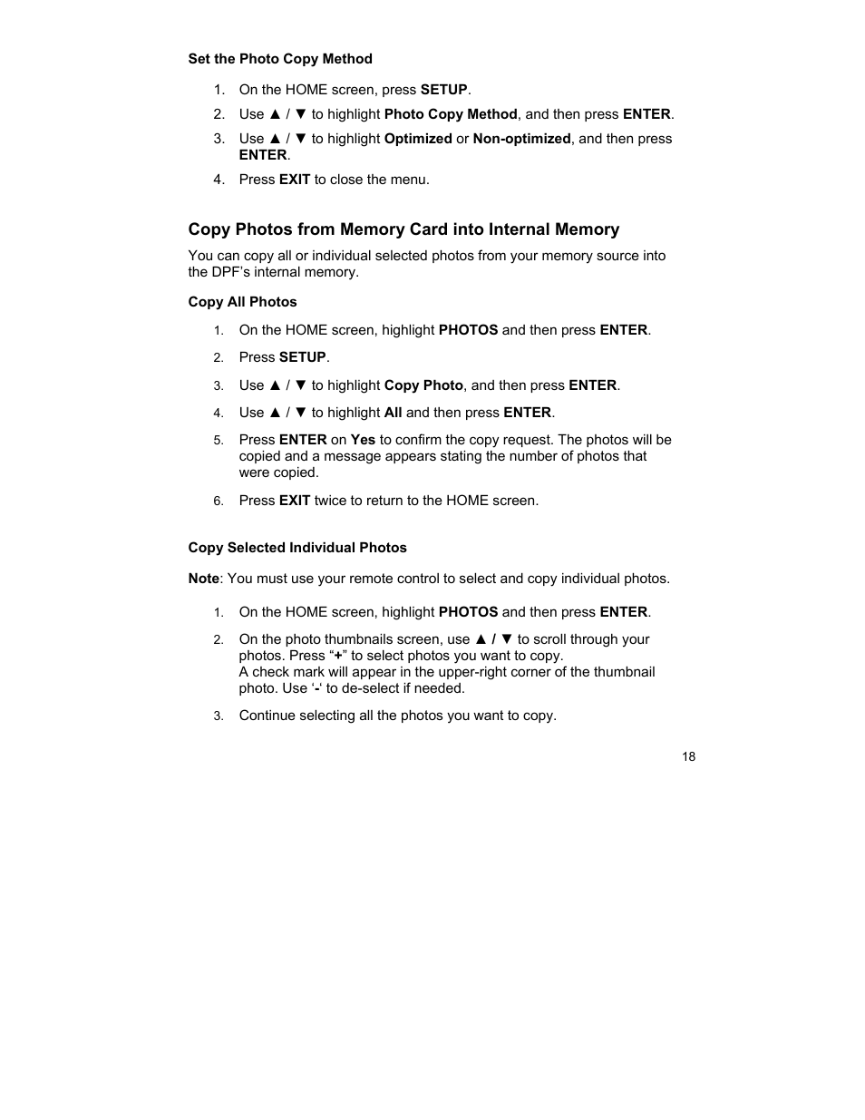 Pandigital UGPI7000W01 User Manual | Page 18 / 42