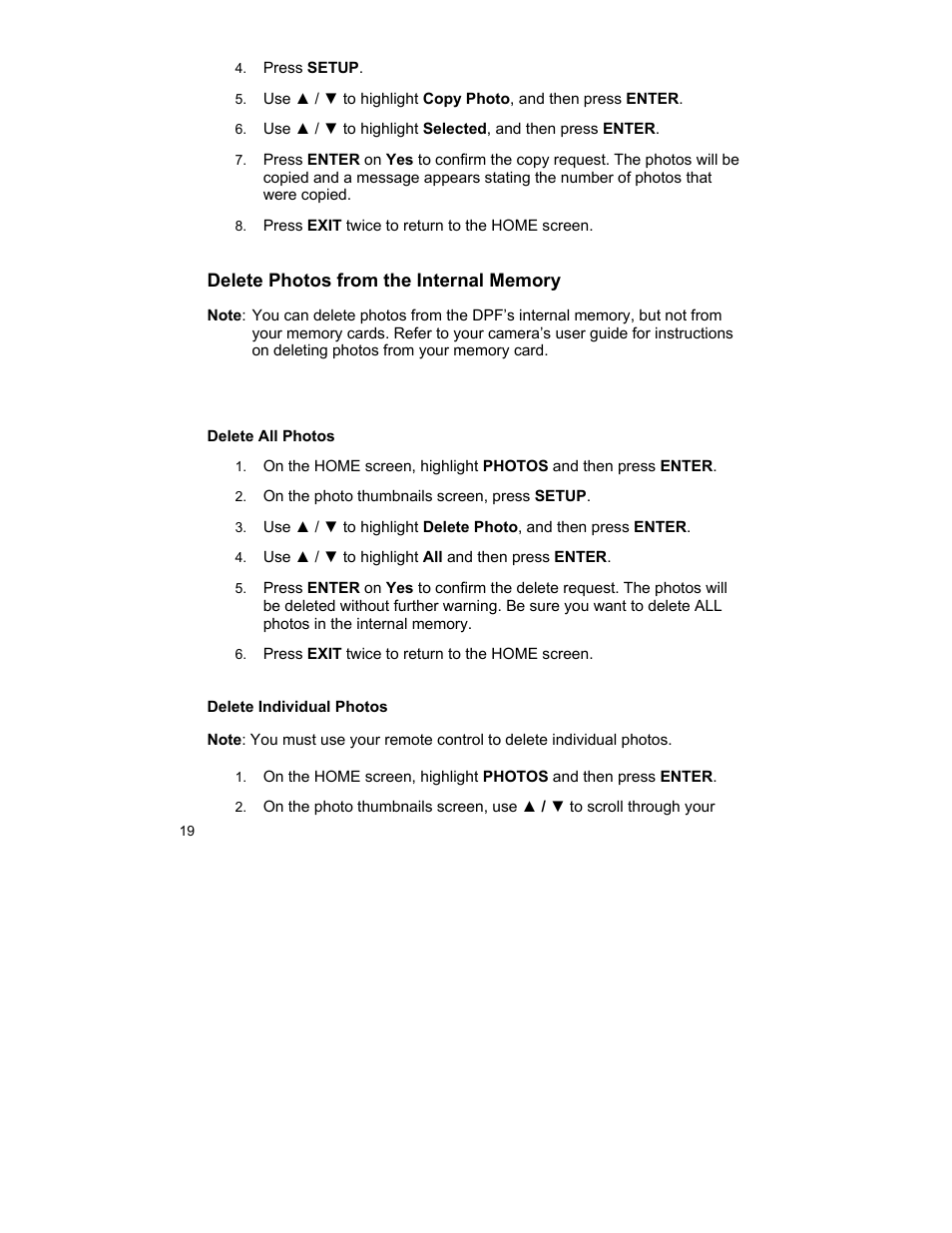 Pandigital UGPI7000W01 User Manual | Page 19 / 42