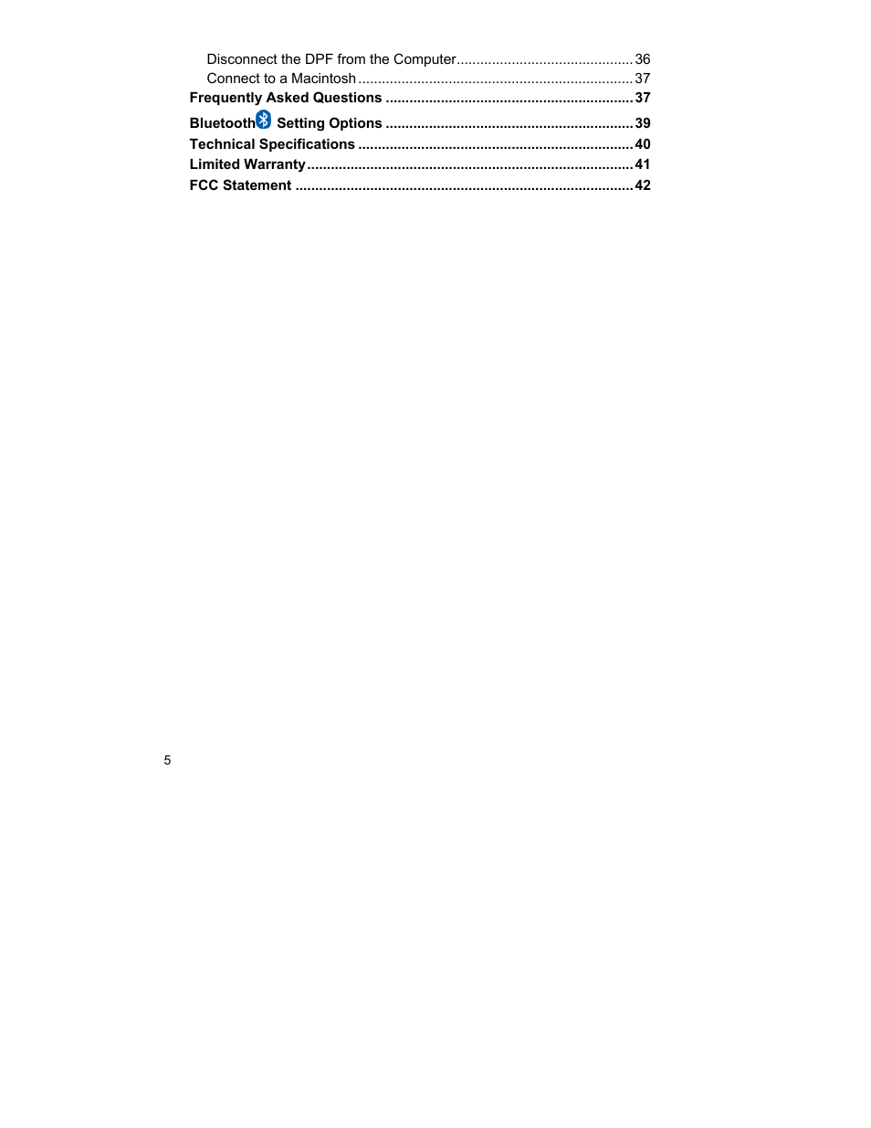 Pandigital UGPI7000W01 User Manual | Page 5 / 42
