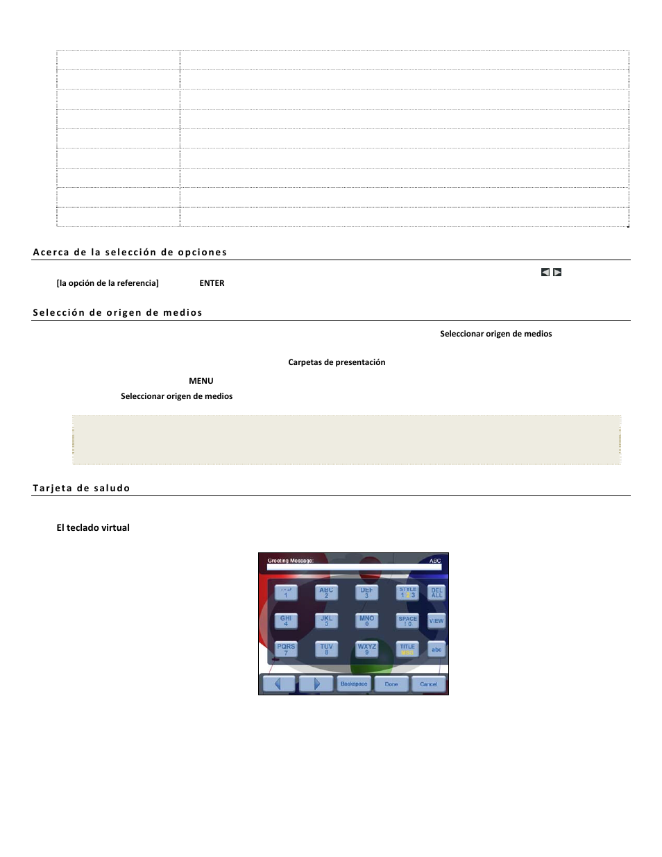 El teclado virtual | Pandigital PI7002AW User Manual | Page 32 / 41