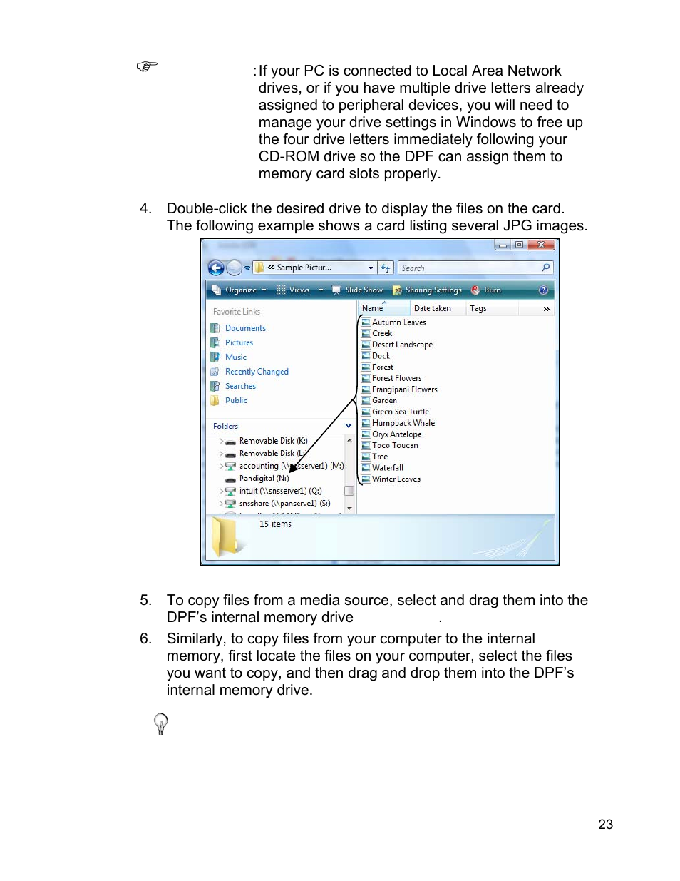 Pandigital PI9001DW User Manual | Page 23 / 30