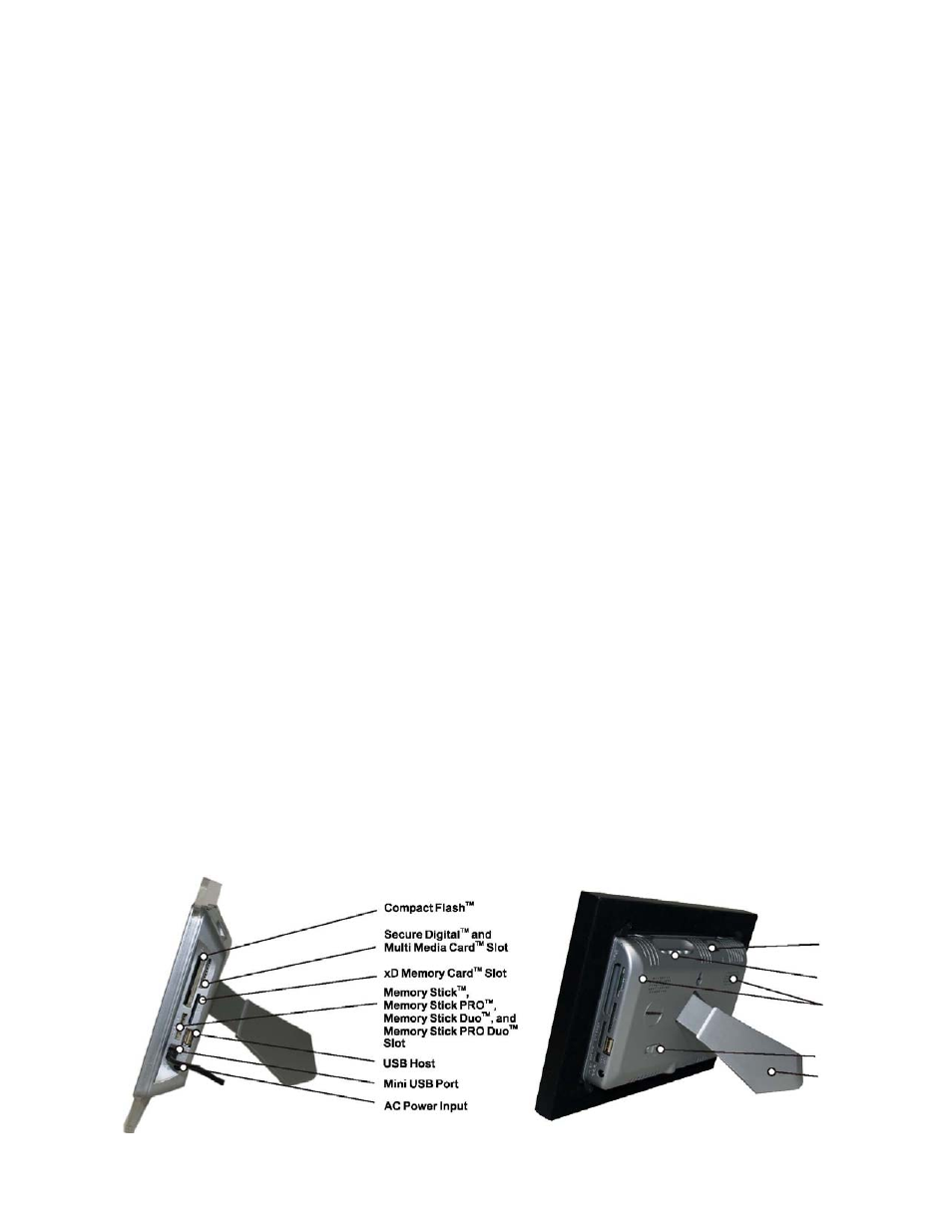 What's in the box, Quick start guide, Setting up the digital photo frame | Pandigital Version: PAN.1 User Manual | Page 5 / 20