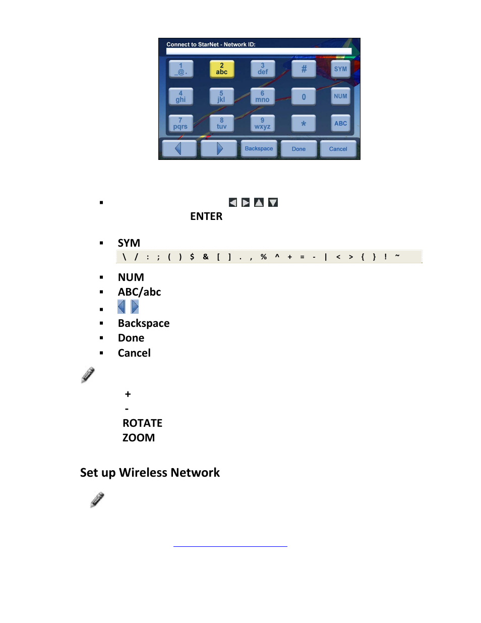 Set up wireless network | Pandigital PI8004W01 User Manual | Page 35 / 54