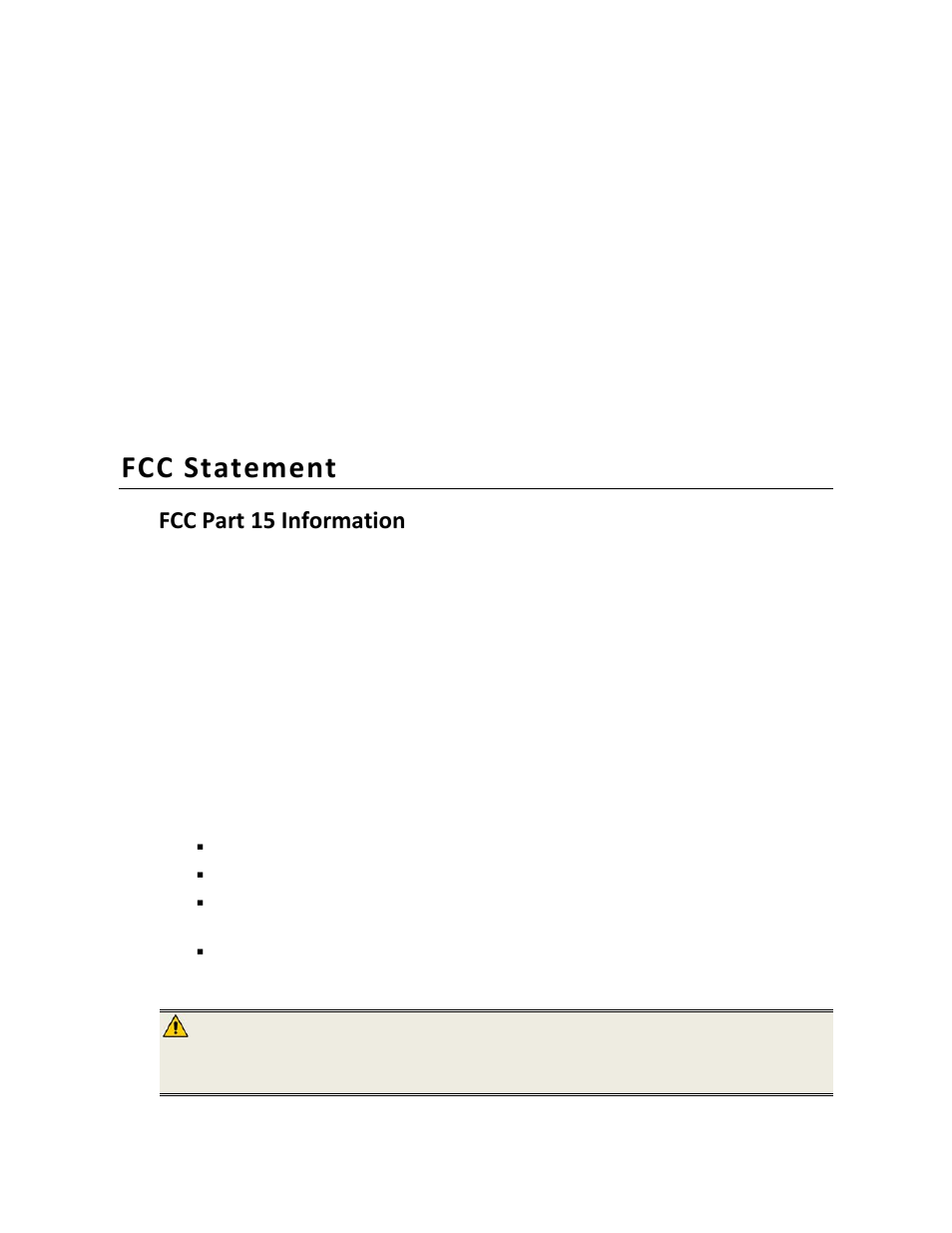 Fcc statement, Fcc part 15 information | Pandigital PI8004W01 User Manual | Page 54 / 54