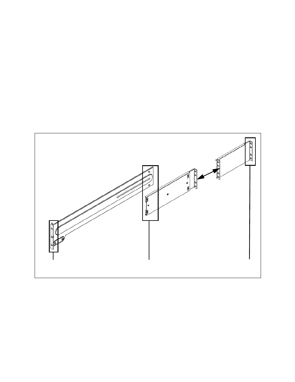 Attaching the extension brackets | PowerFile Active Archive Appliance A3 User Manual | Page 27 / 76