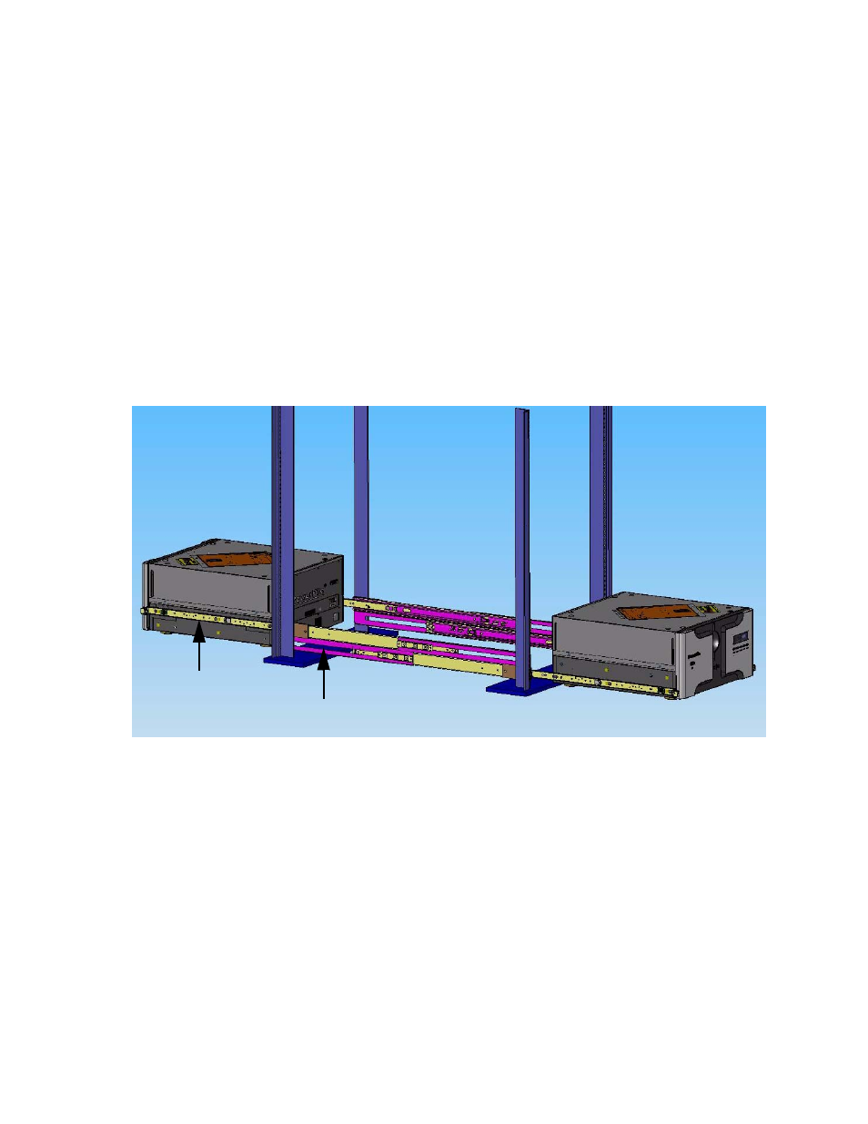 Installing the chasses in the rack | PowerFile Active Archive Appliance A3 User Manual | Page 58 / 76