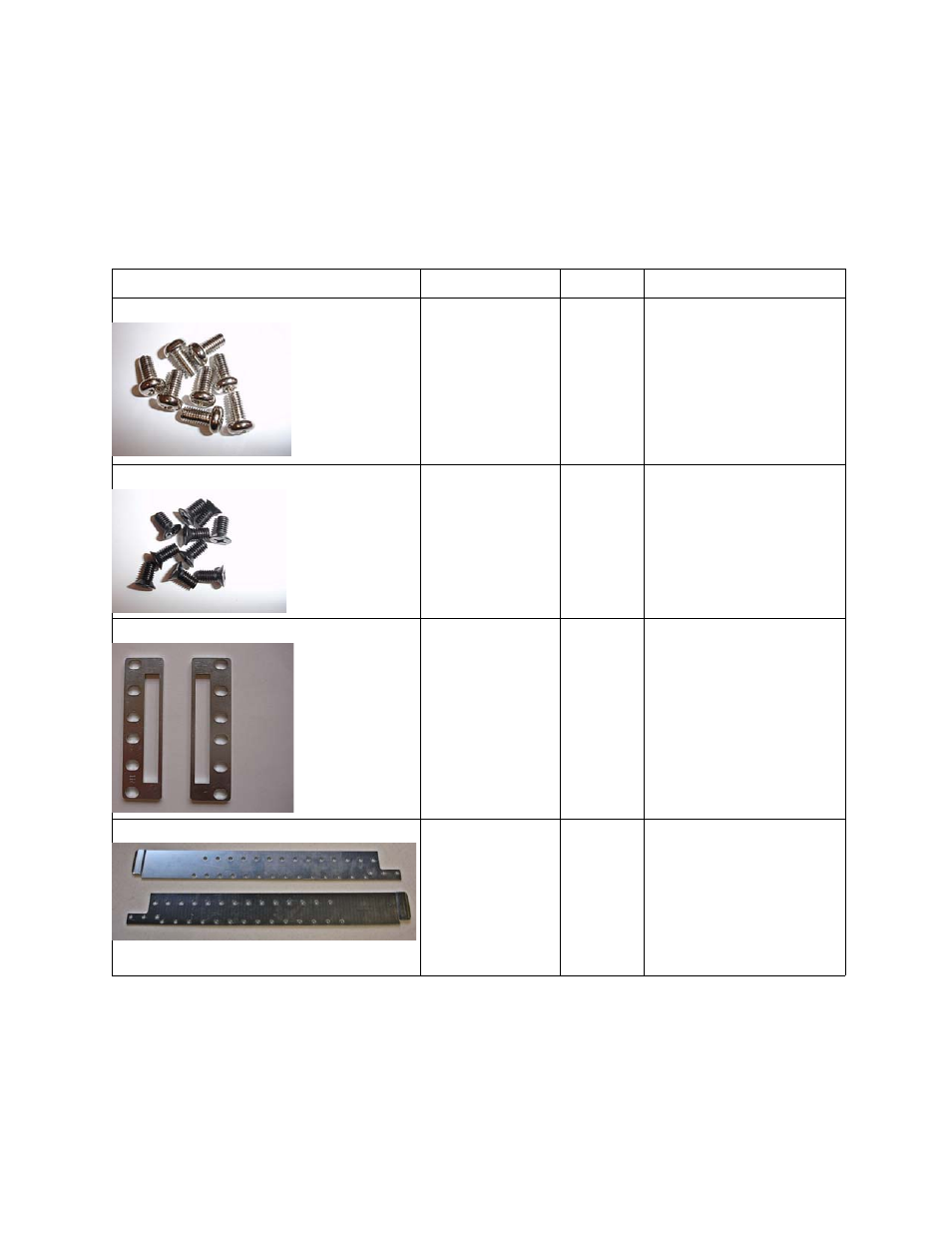 Identifying the rail kit components | PowerFile Active Archive Appliance A3 User Manual | Page 62 / 76