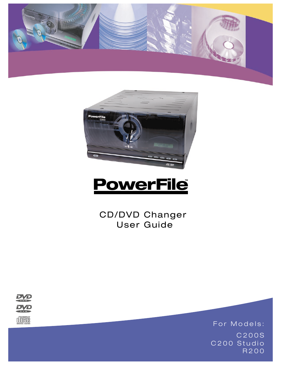 PowerFile C200 Studio User Manual | 56 pages