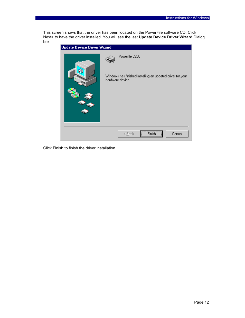 PowerFile C200 Studio User Manual | Page 13 / 56