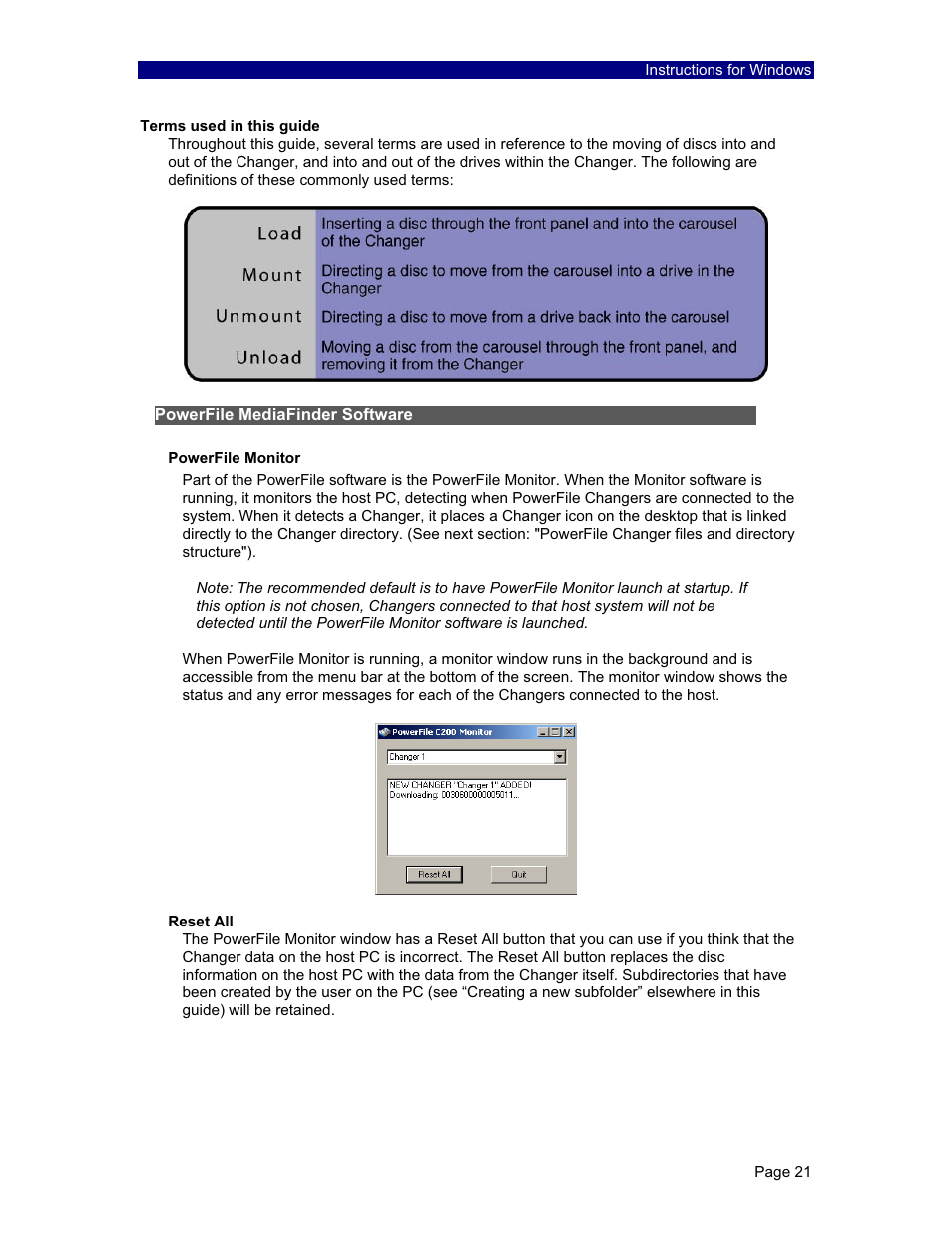 PowerFile C200 Studio User Manual | Page 22 / 56
