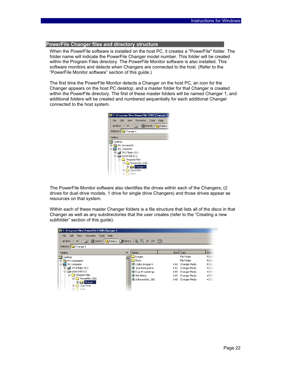 PowerFile C200 Studio User Manual | Page 23 / 56