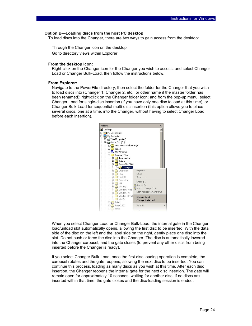 PowerFile C200 Studio User Manual | Page 25 / 56
