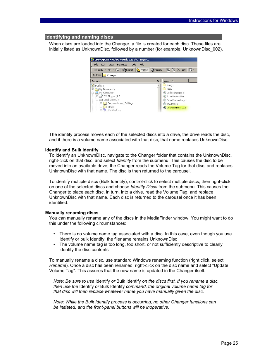 PowerFile C200 Studio User Manual | Page 26 / 56