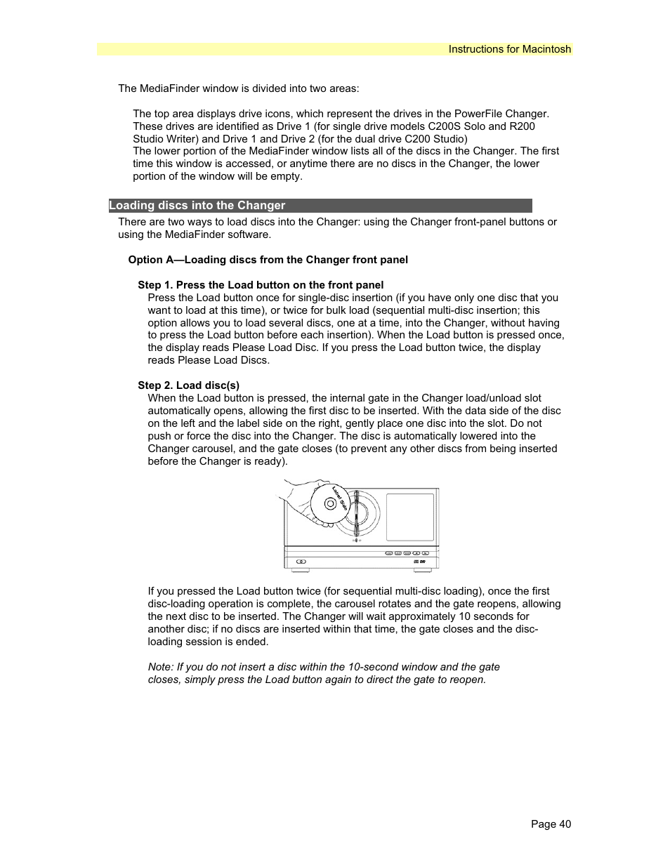 PowerFile C200 Studio User Manual | Page 41 / 56