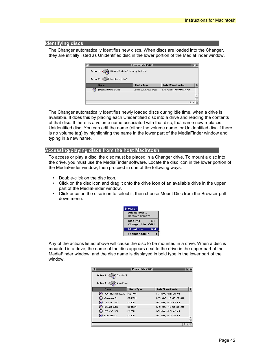 PowerFile C200 Studio User Manual | Page 43 / 56