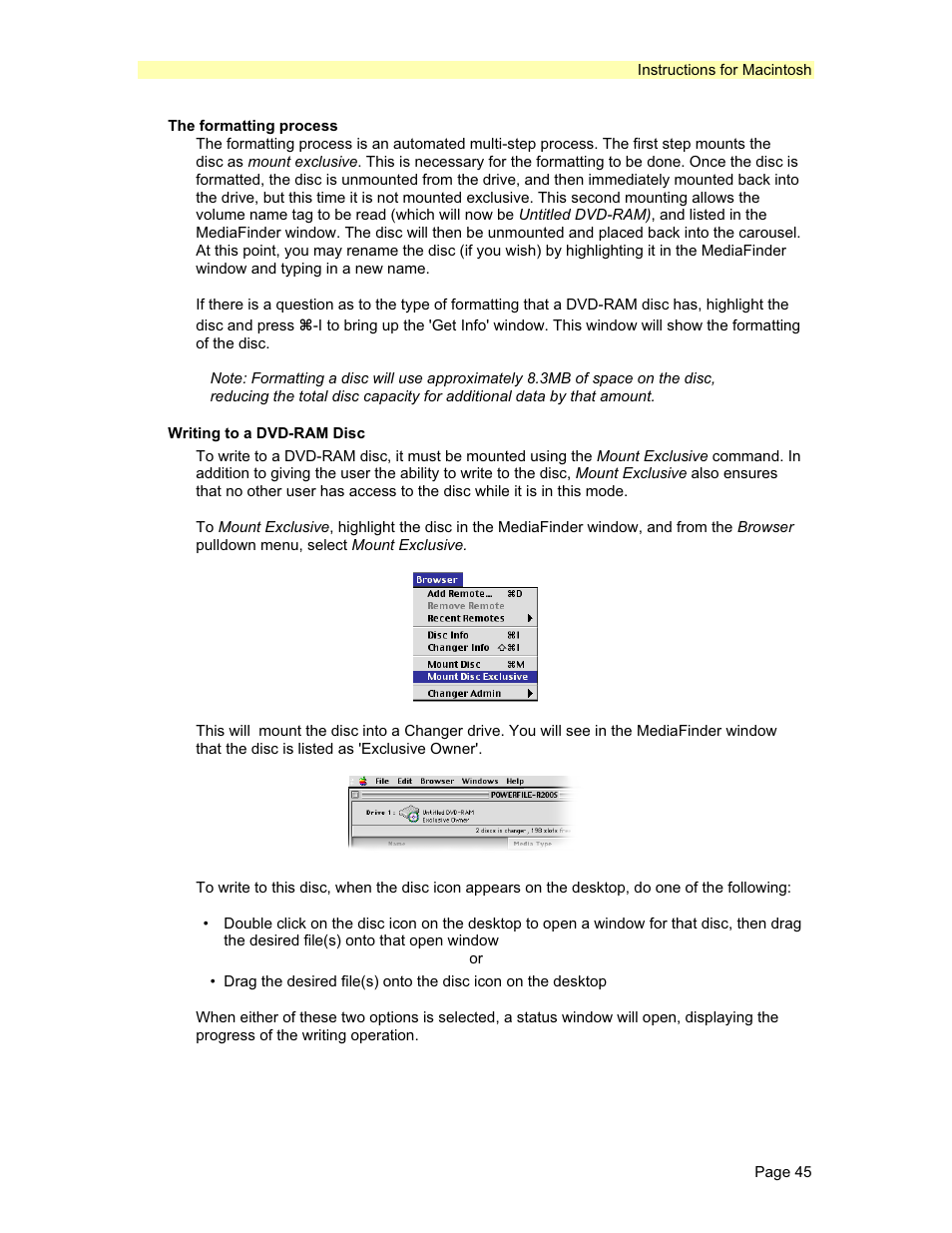 PowerFile C200 Studio User Manual | Page 46 / 56