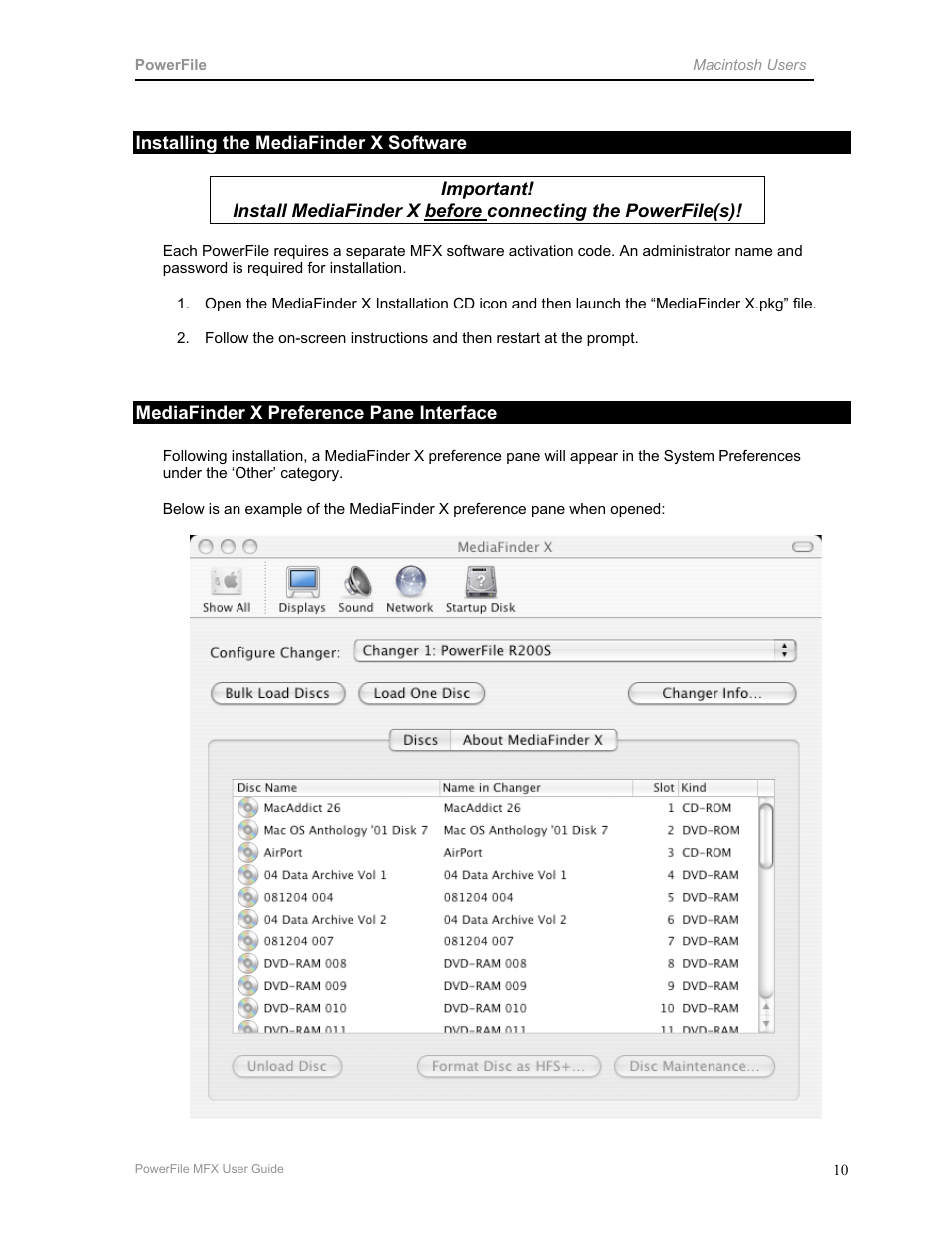 PowerFile C200 User Manual | Page 10 / 26