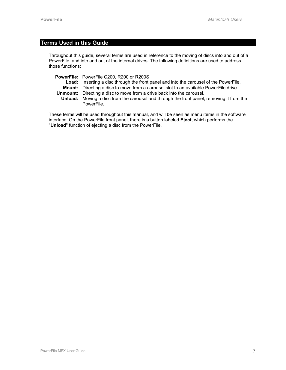 PowerFile C200 User Manual | Page 7 / 26