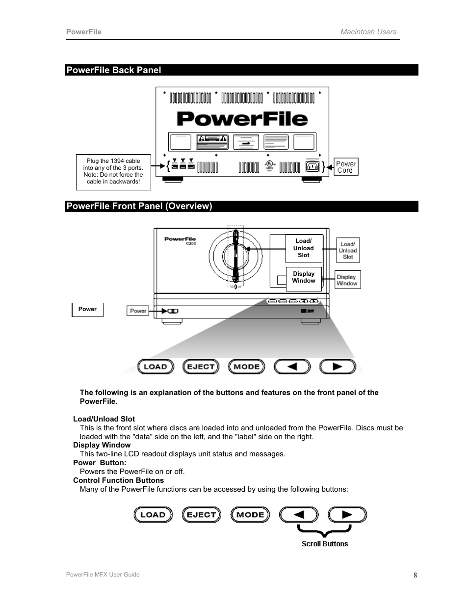 PowerFile C200 User Manual | Page 8 / 26