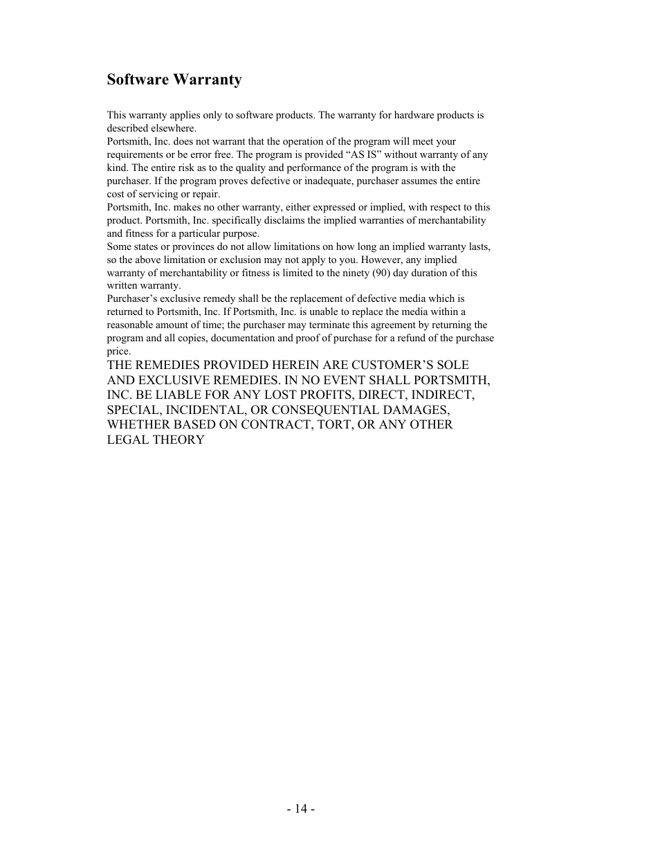 Portsmith PS6PM5E User Manual | Page 14 / 17