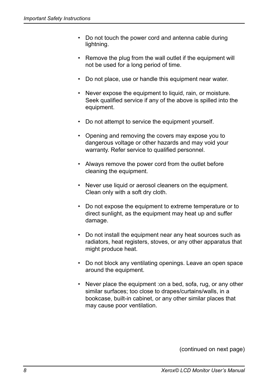 Proview XM9-23w User Manual | Page 9 / 36