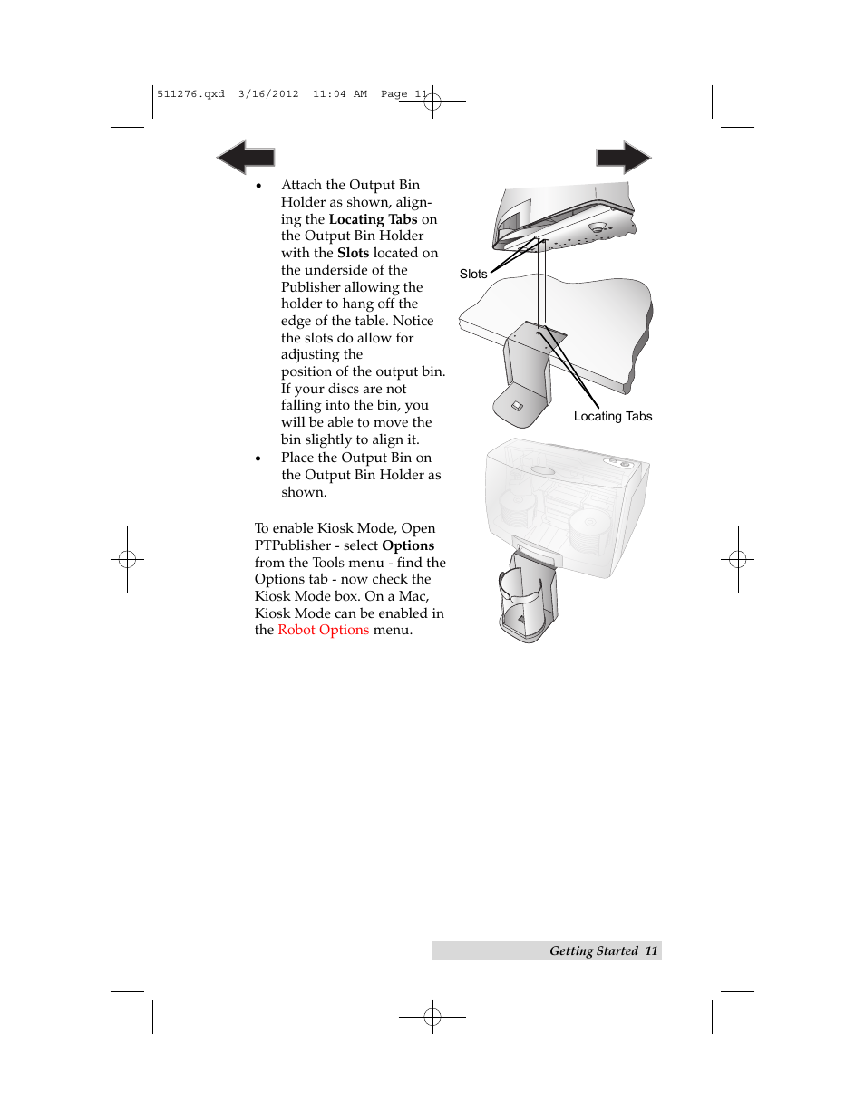 Primera Technology BRAVO 091211-511276 User Manual | Page 15 / 60