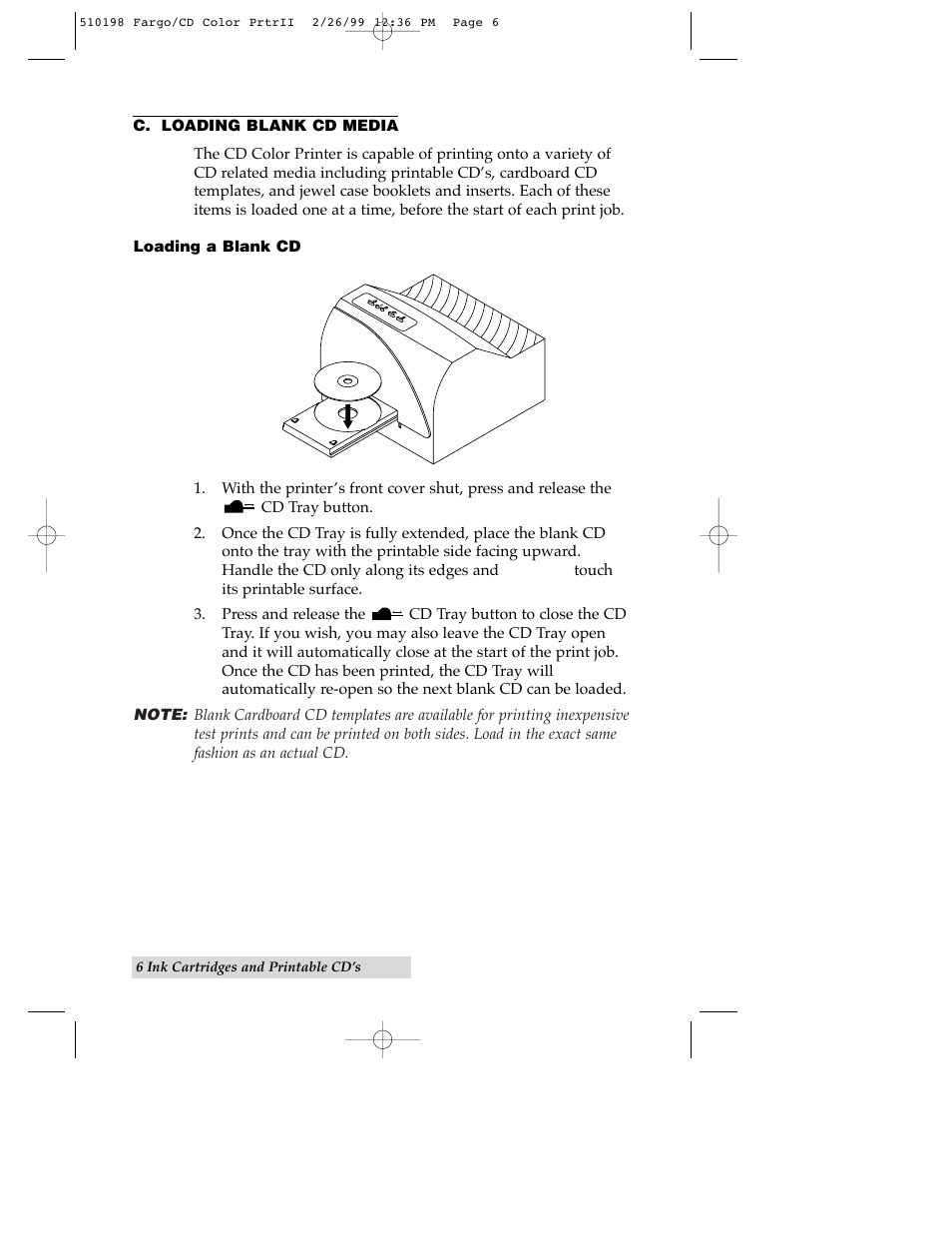 Primera Technology CD Color Printer II User Manual | Page 10 / 56