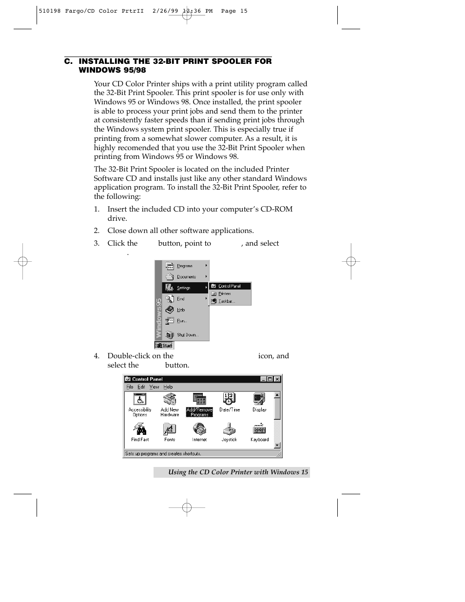 Primera Technology CD Color Printer II User Manual | Page 19 / 56