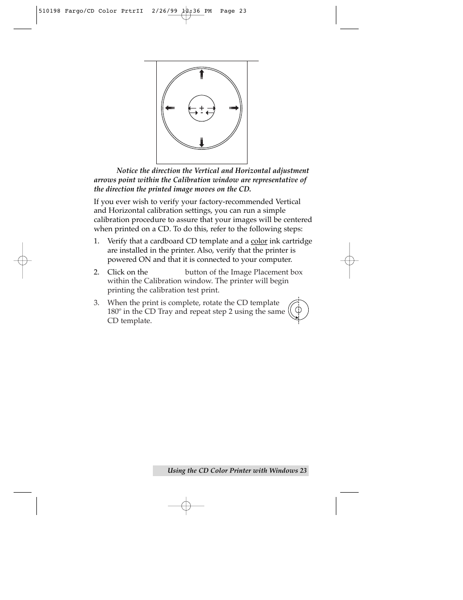 Primera Technology CD Color Printer II User Manual | Page 27 / 56