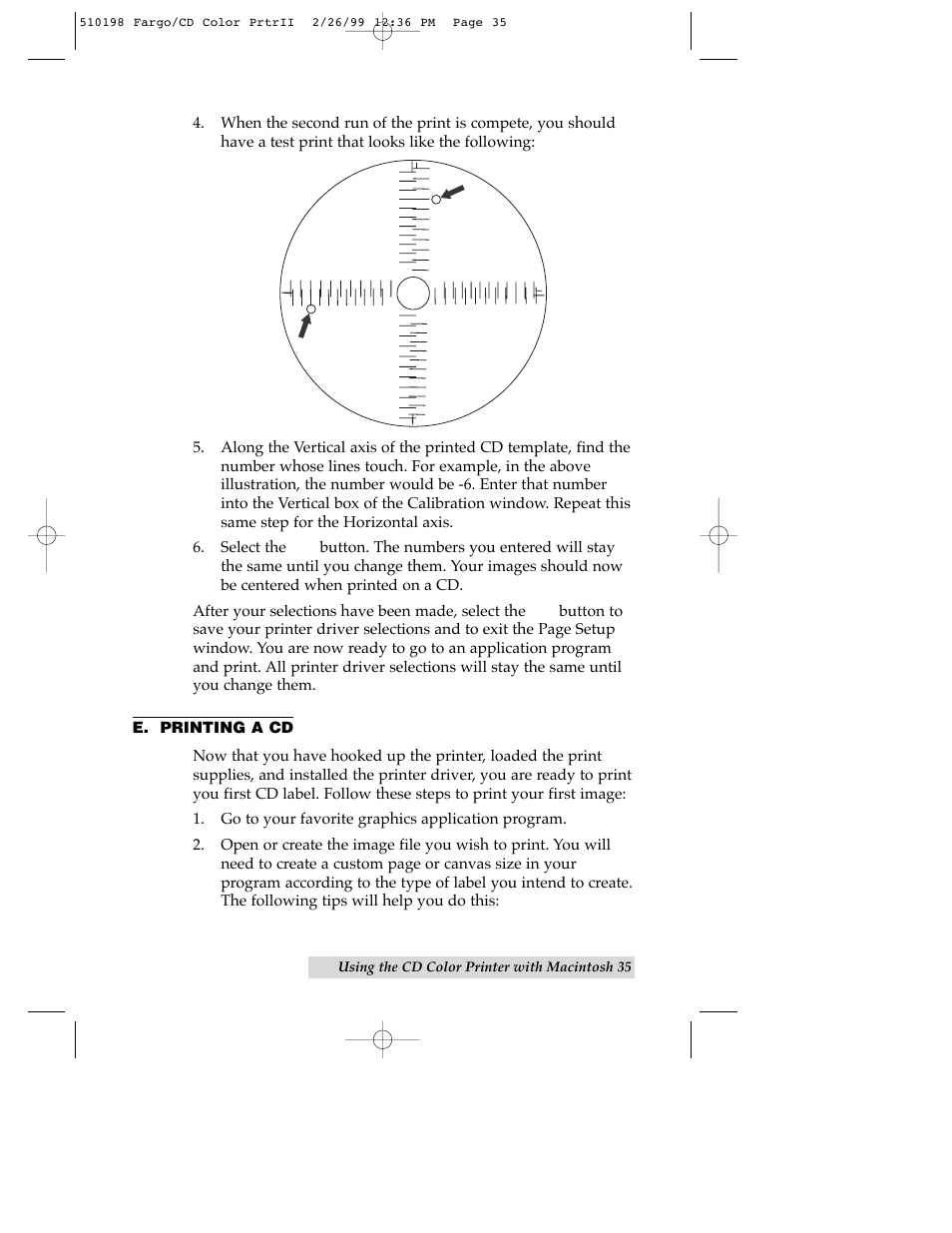 Using the cd color printer with macintosh 35 | Primera Technology CD Color Printer II User Manual | Page 39 / 56