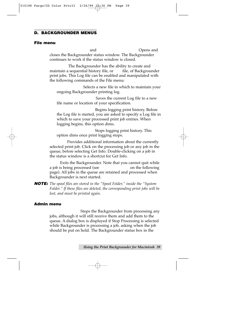 Primera Technology CD Color Printer II User Manual | Page 43 / 56