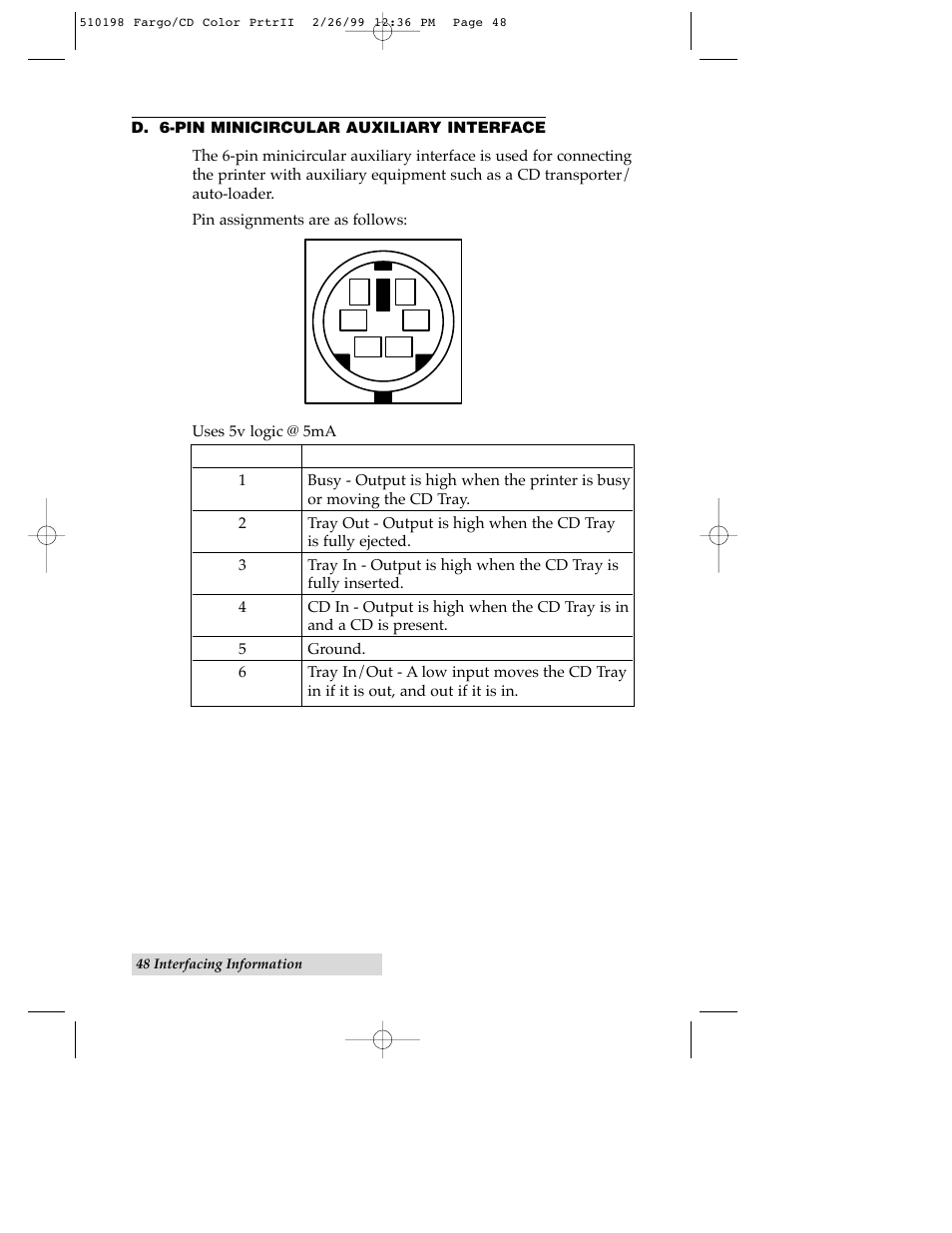 Primera Technology CD Color Printer II User Manual | Page 52 / 56
