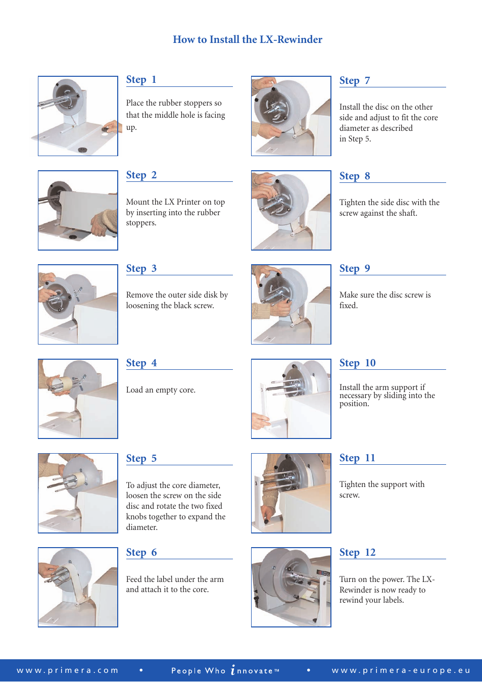 Primera Technology 810 User Manual | Page 2 / 2