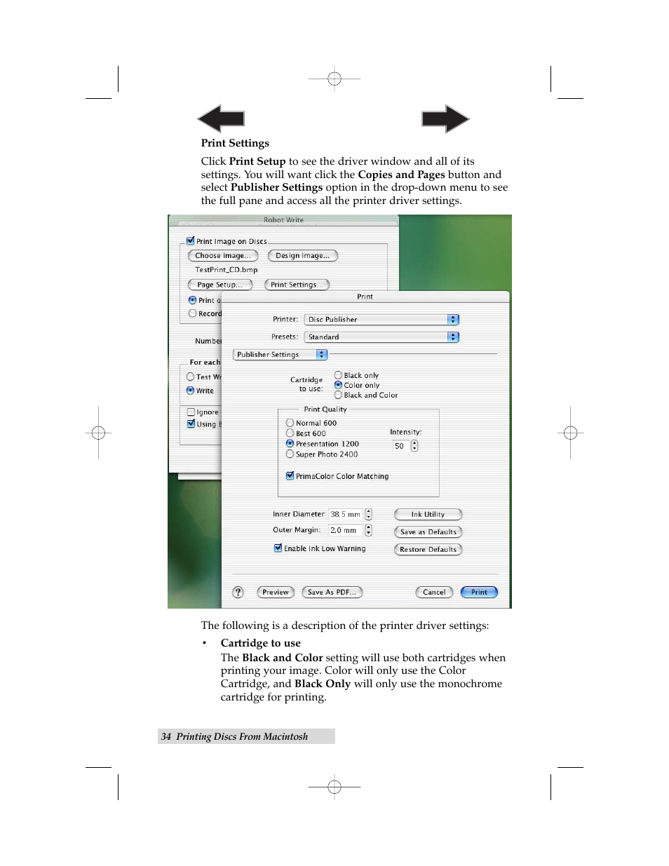 Primera Technology BravoPro Automated Optical Disc Printing System User Manual | Page 38 / 48