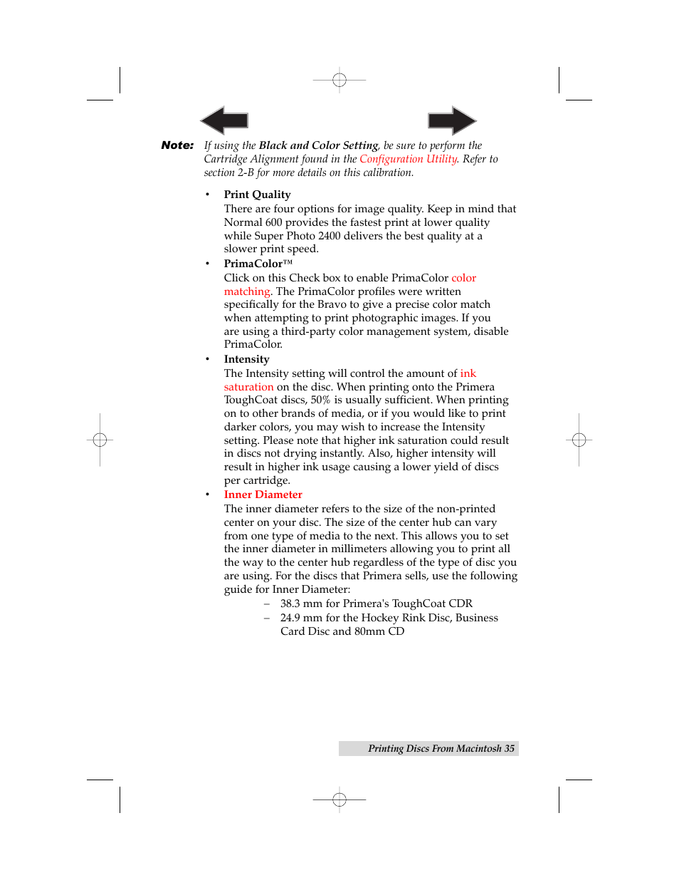 Primera Technology BravoPro Automated Optical Disc Printing System User Manual | Page 39 / 48