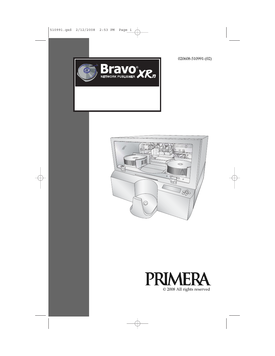 Primera Technology Network Disc Duplication & Printing System User Manual | 50 pages