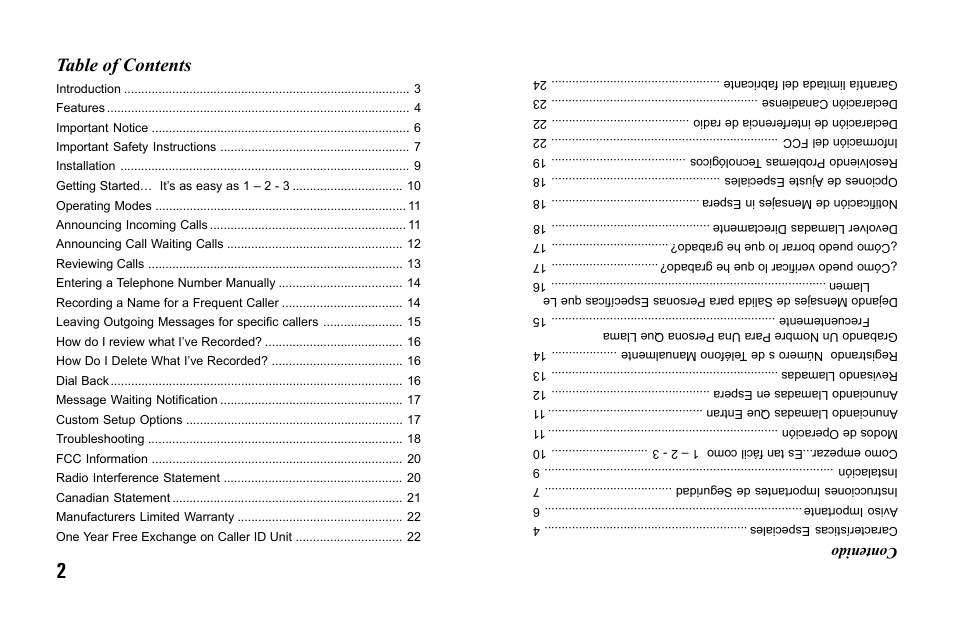 Primera Technology 9900CW User Manual | Page 2 / 24