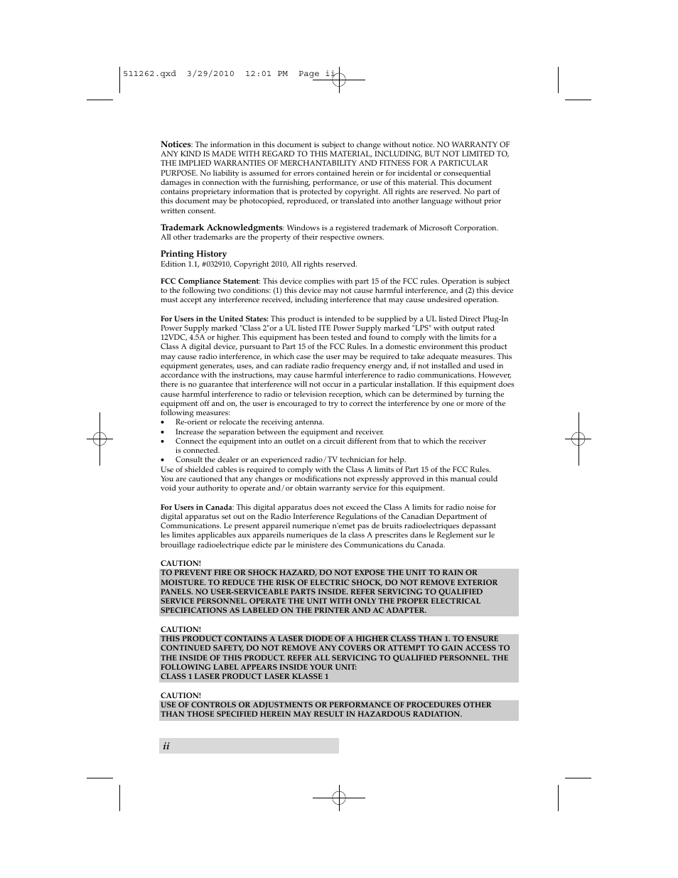 Primera Technology BRAVOPRO XI 032910-511262 User Manual | Page 2 / 64