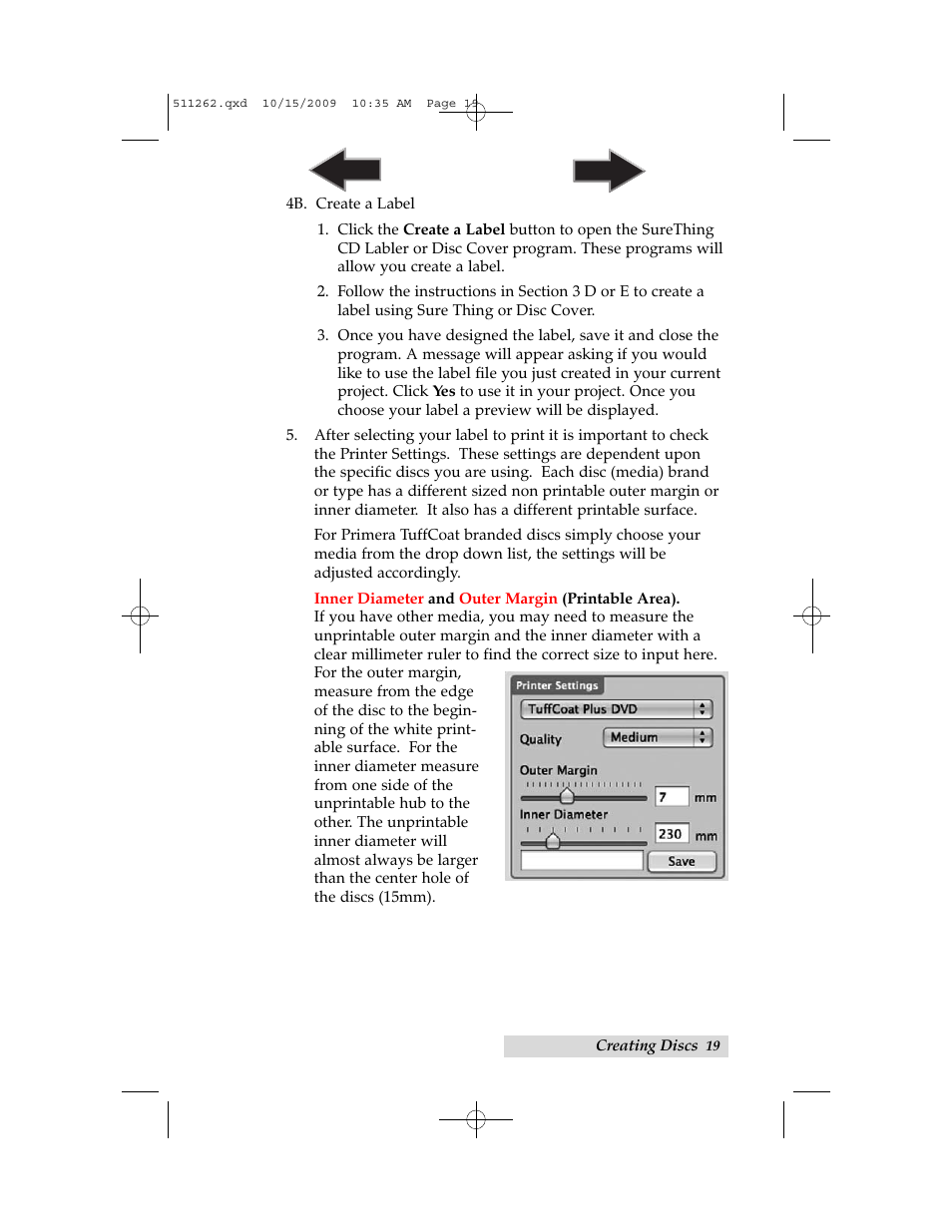 Primera Technology BRAVOPRO XI 032910-511262 User Manual | Page 23 / 64