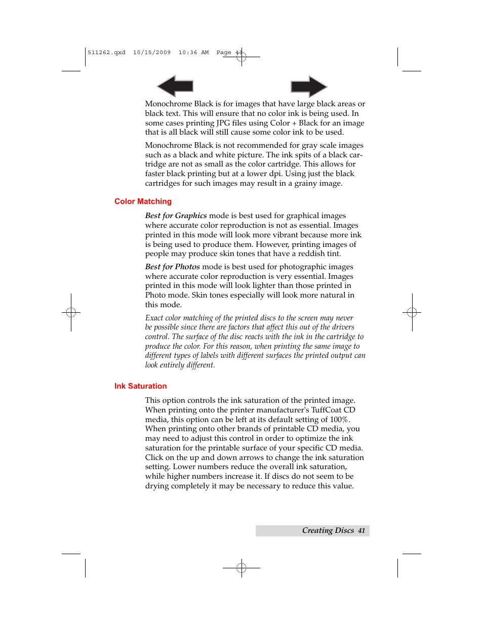 Primera Technology BRAVOPRO XI 032910-511262 User Manual | Page 45 / 64