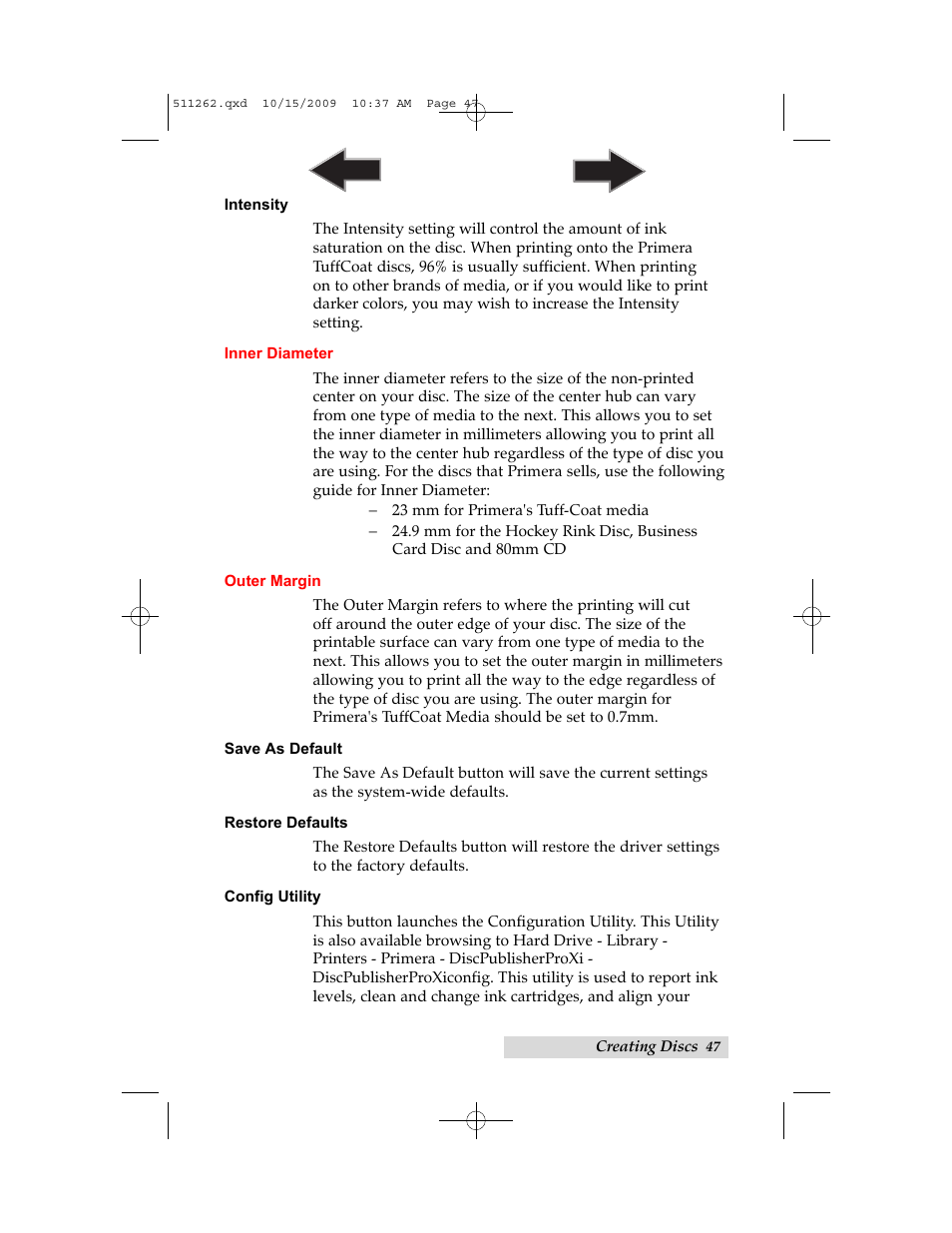 Primera Technology BRAVOPRO XI 032910-511262 User Manual | Page 51 / 64