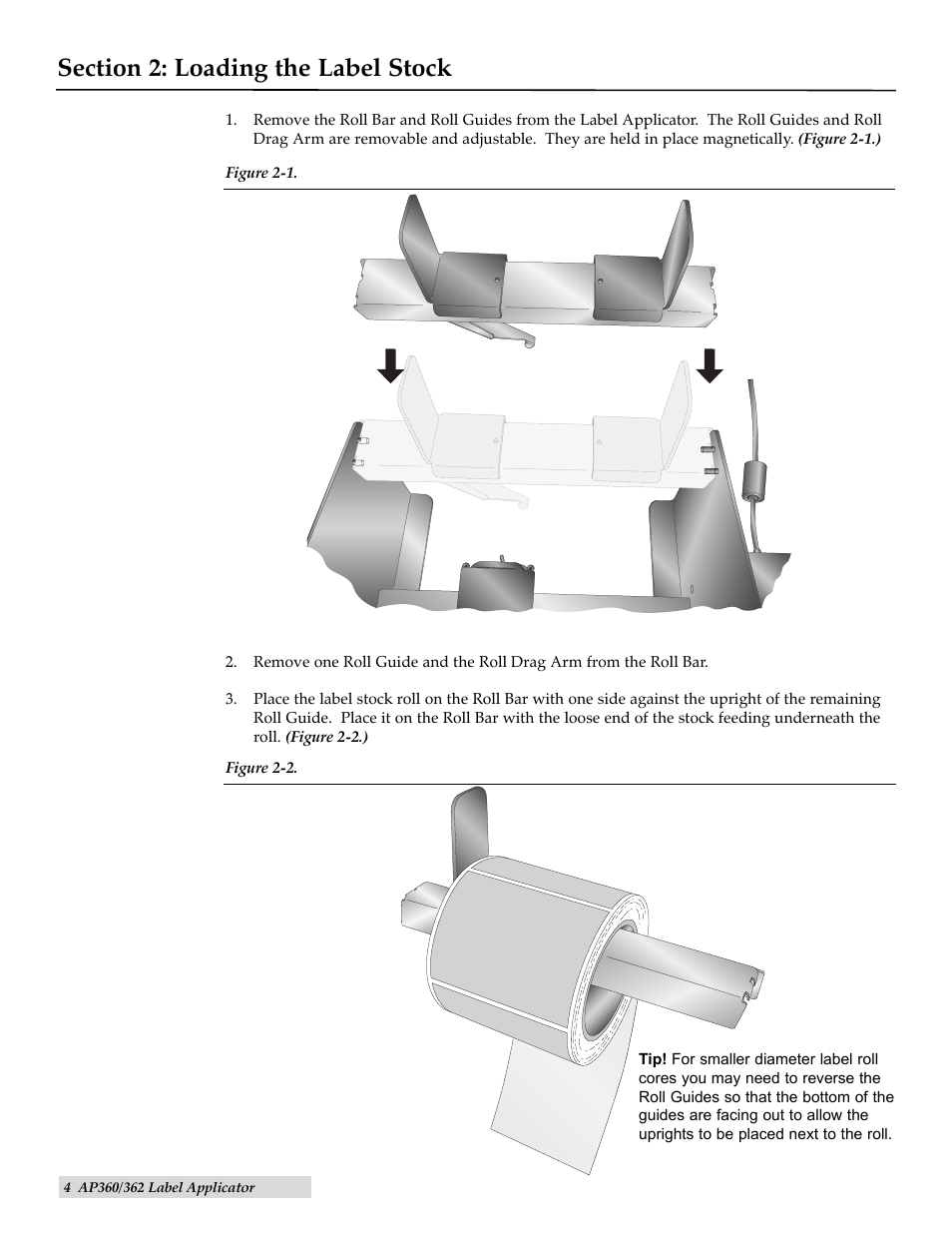 Loading the label stock | Primera Technology AP362 User Manual | Page 4 / 20