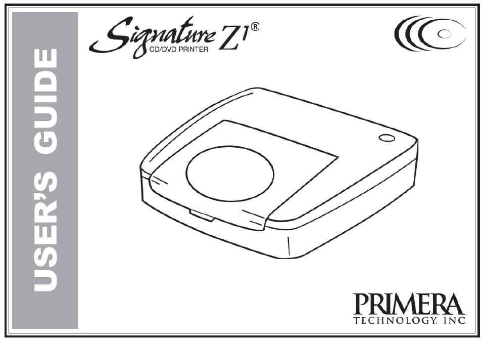 Primera Technology Z1 User Manual | 32 pages