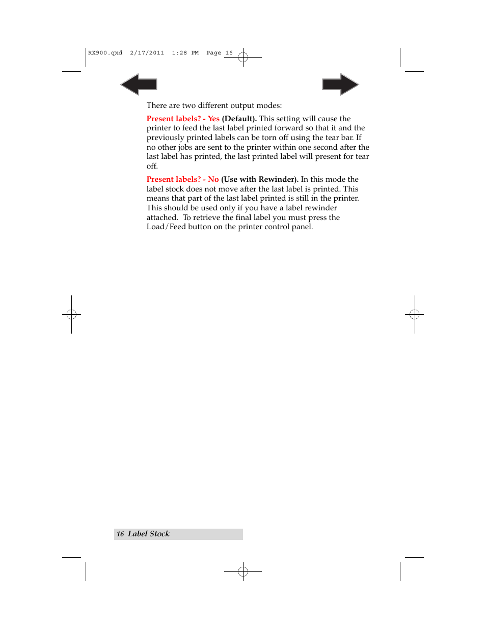 Primera Technology RX900 User Manual | Page 20 / 68