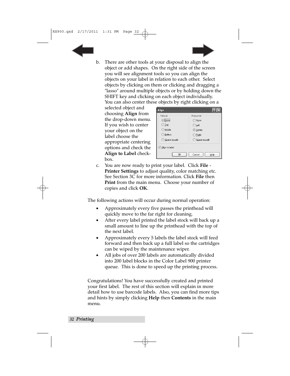 Primera Technology RX900 User Manual | Page 36 / 68