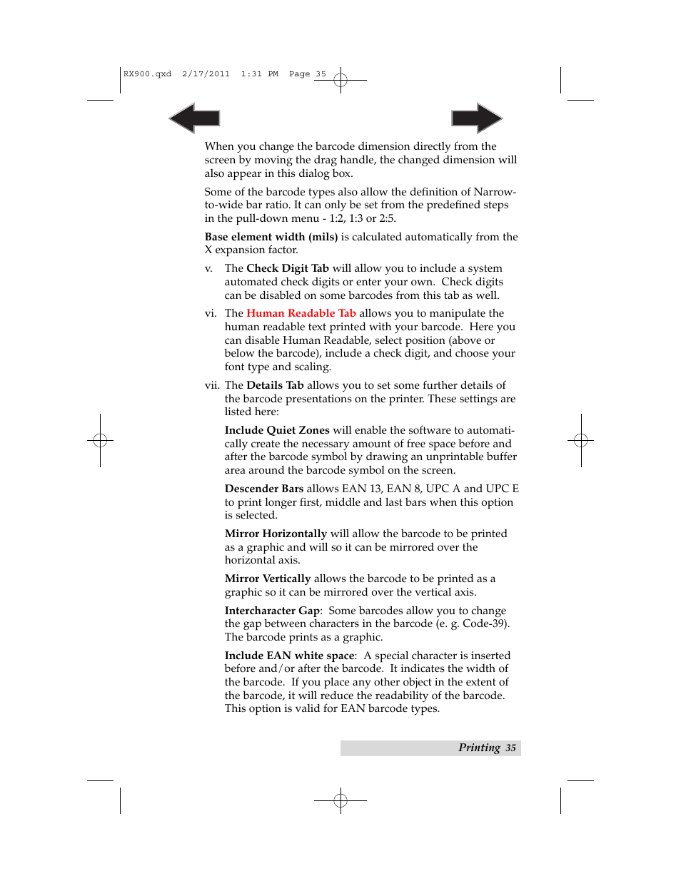 Primera Technology RX900 User Manual | Page 39 / 68